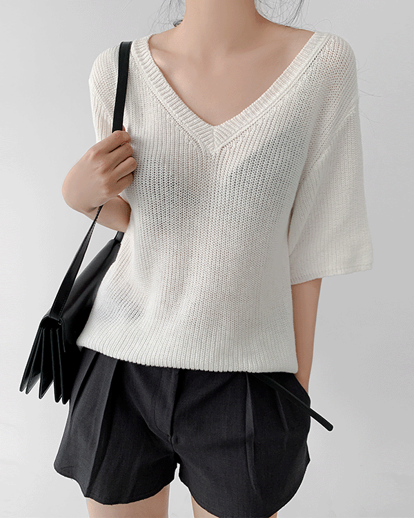 이지 브이 니트 (knit)